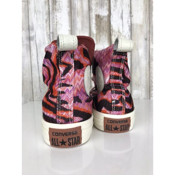 MISSONI Converse Chuck Taylor Star High Top Pink Black 154441C 4.5/ 6.5 RARE NEW - Picture 8 of 12